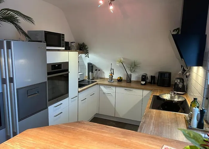 Apartmán Konfortable Mit Balkon Und Gartenblick